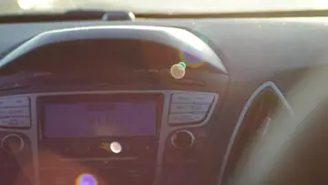 Cool car interior after heat-rejecting tint in Denton