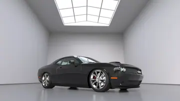 Sports car with dark window tint in Denton